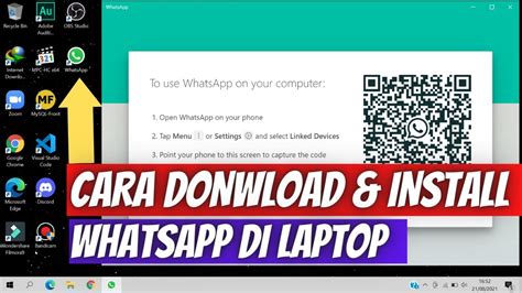 Cara Download Whatsapp Di Laptop Windows 10