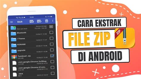 Cara Ekstrak File Berformat Zip di Ponsel Android Tanpa Root