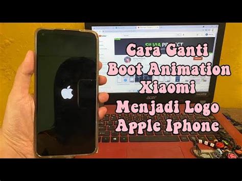 Cara Ganti Boot Animation Android 10 Tested Redmi Note 7 IPHONE/IOS Boot Animation + Dark