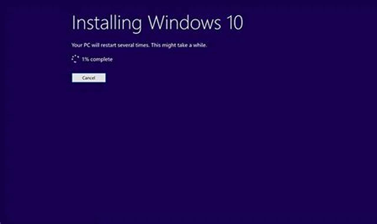 cara install ulang windows 10