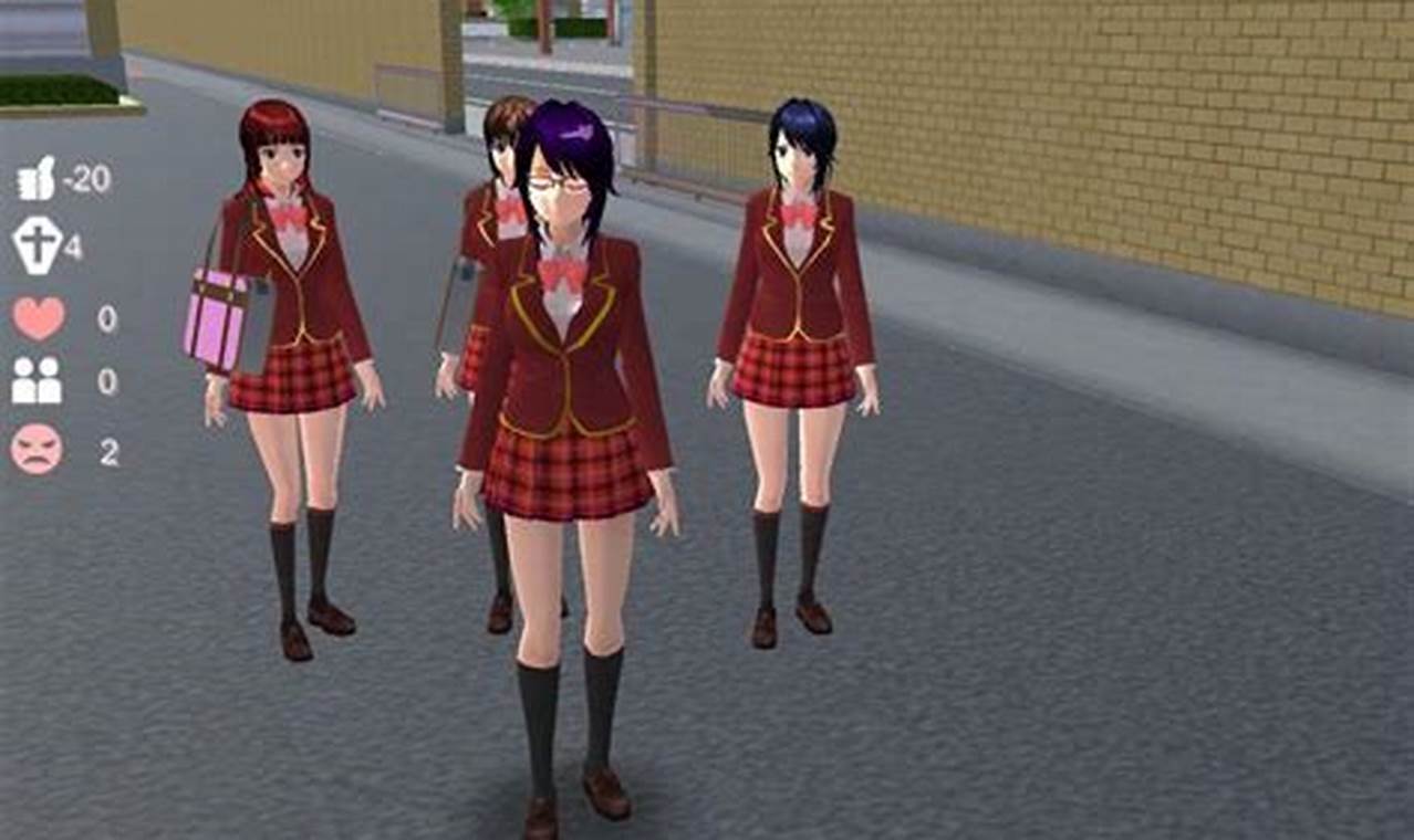cara main sakura high school simulator