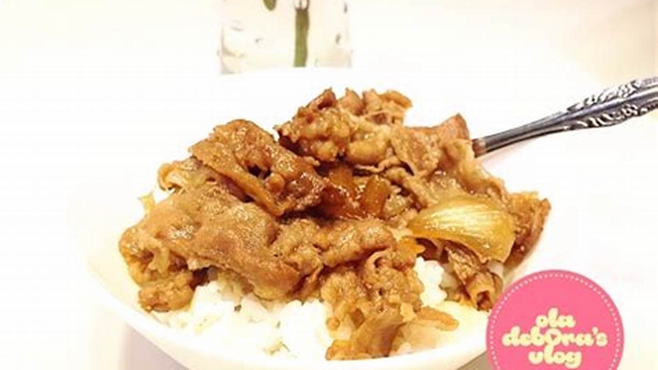 Resep Rahasia Cara Masak Daging Slice Yoshinoya yang Bikin Nagih!