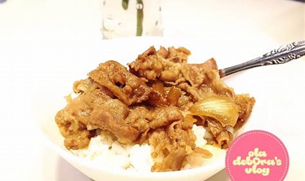 Resep Rahasia Cara Masak Daging Slice Yoshinoya yang Bikin Nagih!
