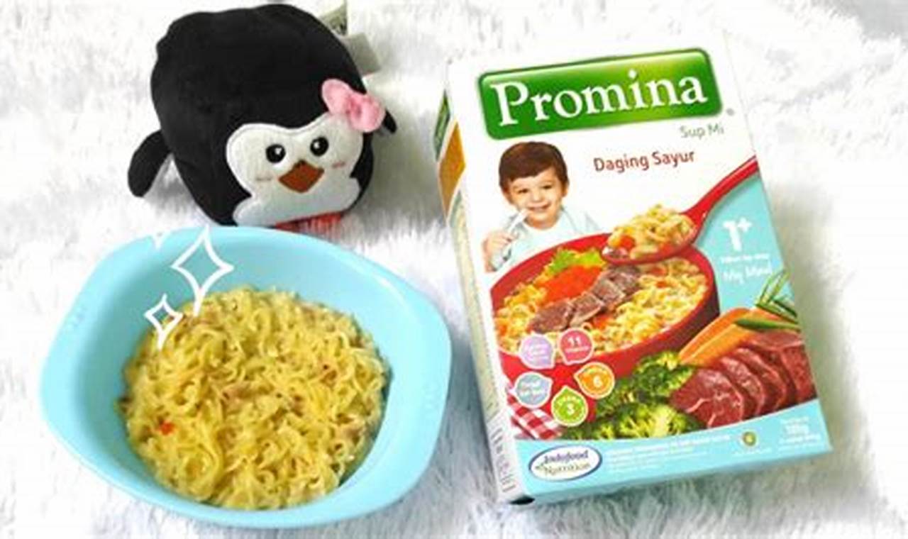 Rahasia Masak Promina Sup Mie: Nikmat dan Bergizi untuk Si Kecil