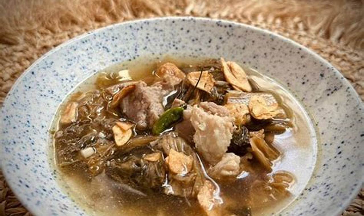 Cara Masak Sayur Asin Babi Kuah: Rahasia Kuah Gurih dan Lezat