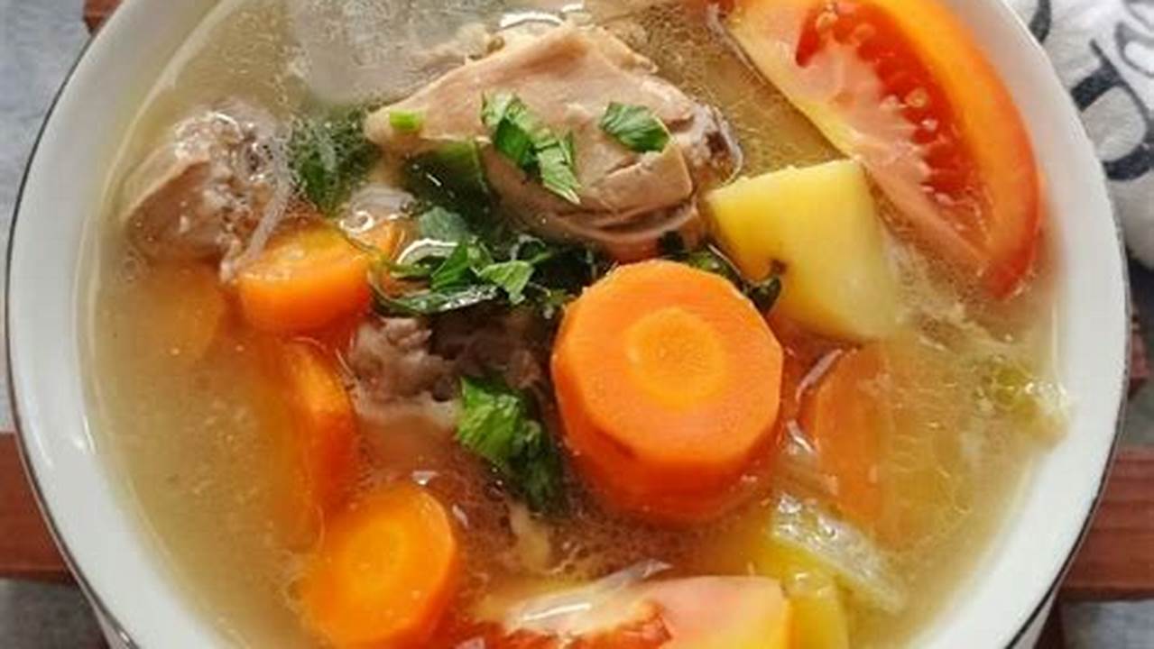 Resep Rahasia: Cara Masak Sop Ayam Simple yang Gurih dan Bergizi
