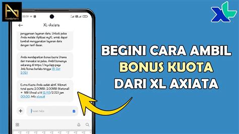 Cara Mengaktifkan Bonus Kuota XL GRATIS! YouTube