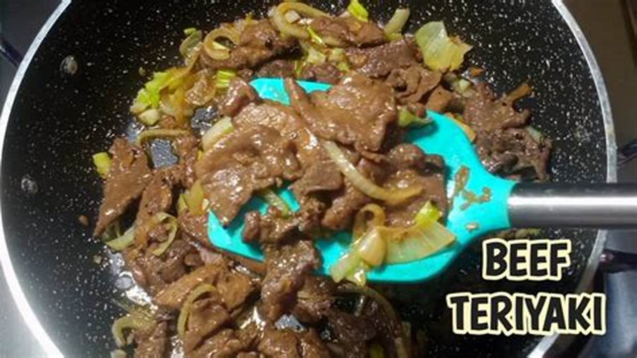 Rahasia Memasak Daging Teriyaki HokBen yang Lezat dan Bikin Nagih