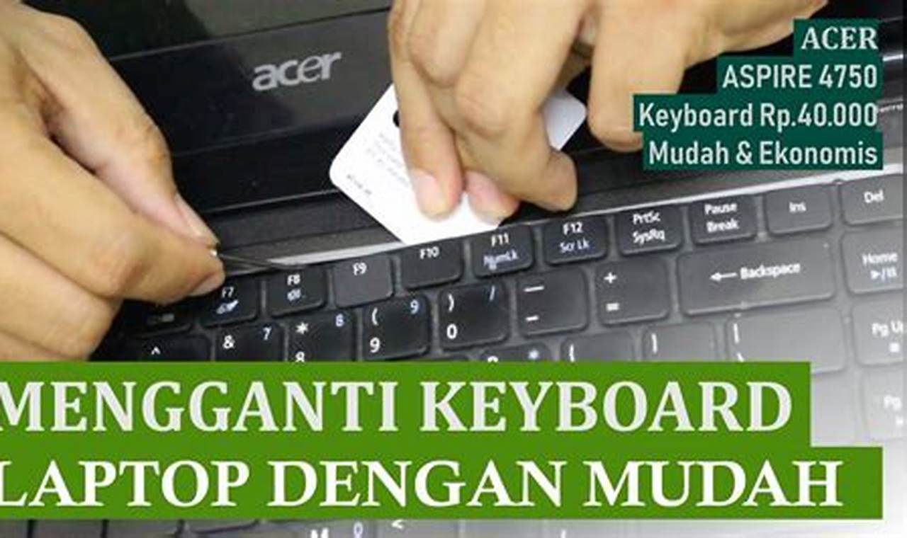 cara mematikan laptop acer dengan keyboard
