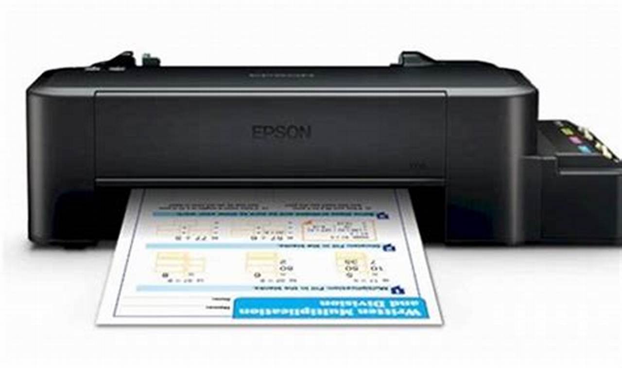 cara membersihkan printer epson l120
