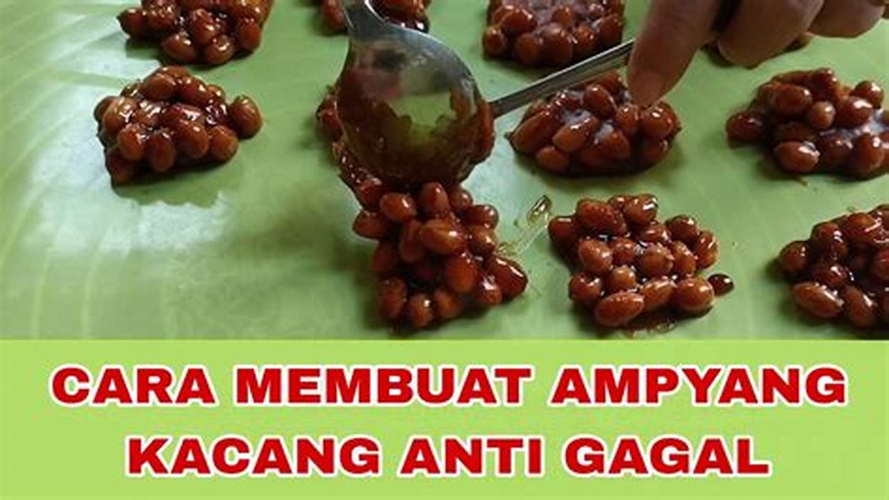 Rahasia Ampyang Kacang Renyah & Gurih, Dijamin Nagih!