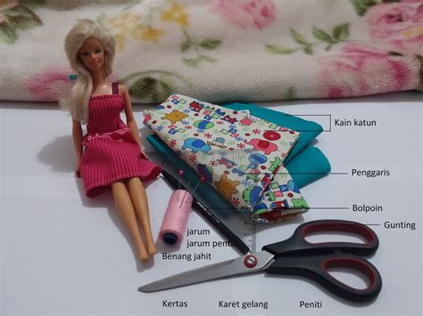 Cara Mudah Membuat Baju Barbie Sendiri