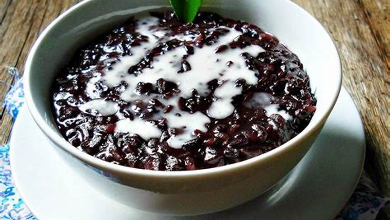 Bubur Ketan Hitam Sederhana: Resep Rahasia yang Mengungkap Cita Rasa Asli