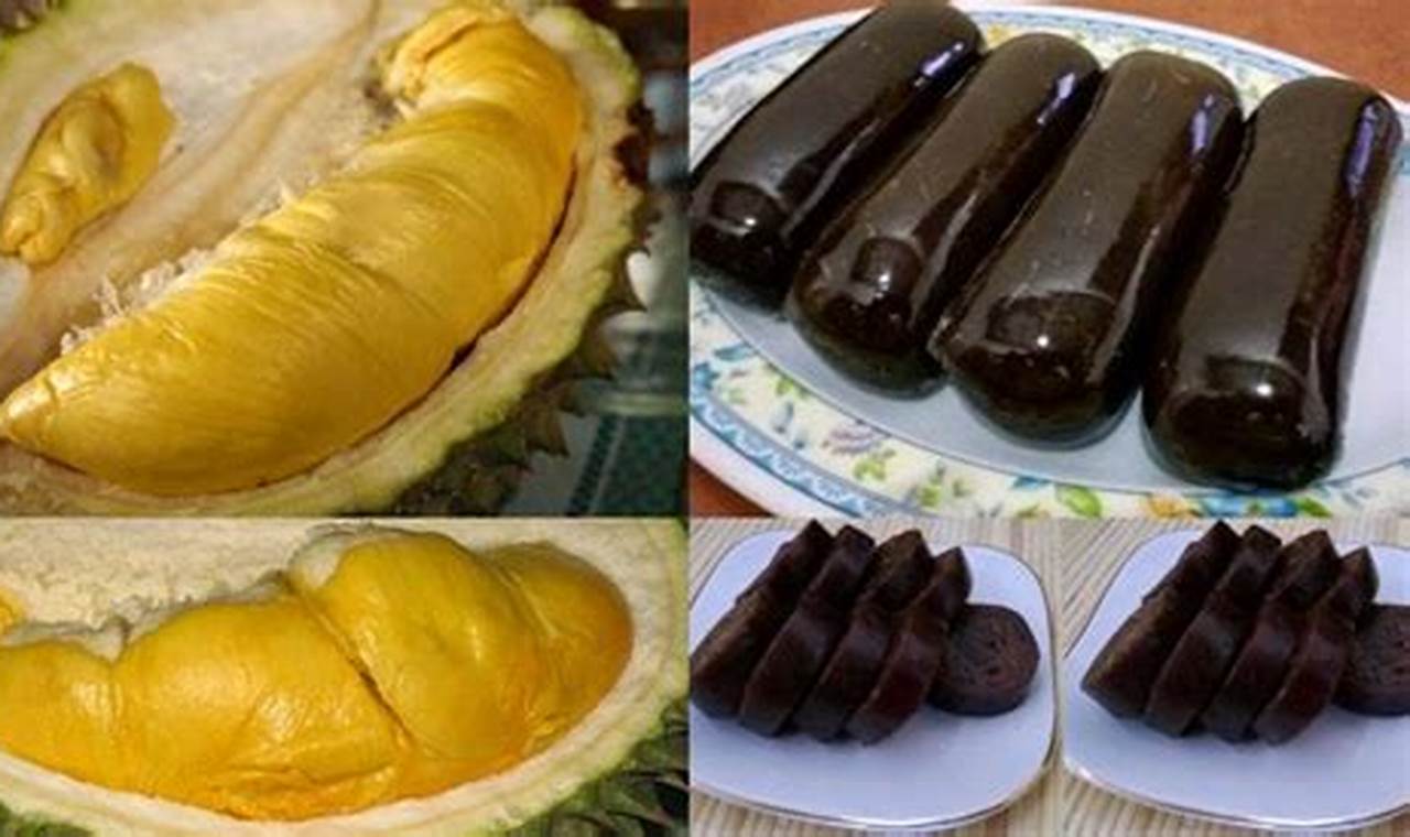 cara membuat dodol durian