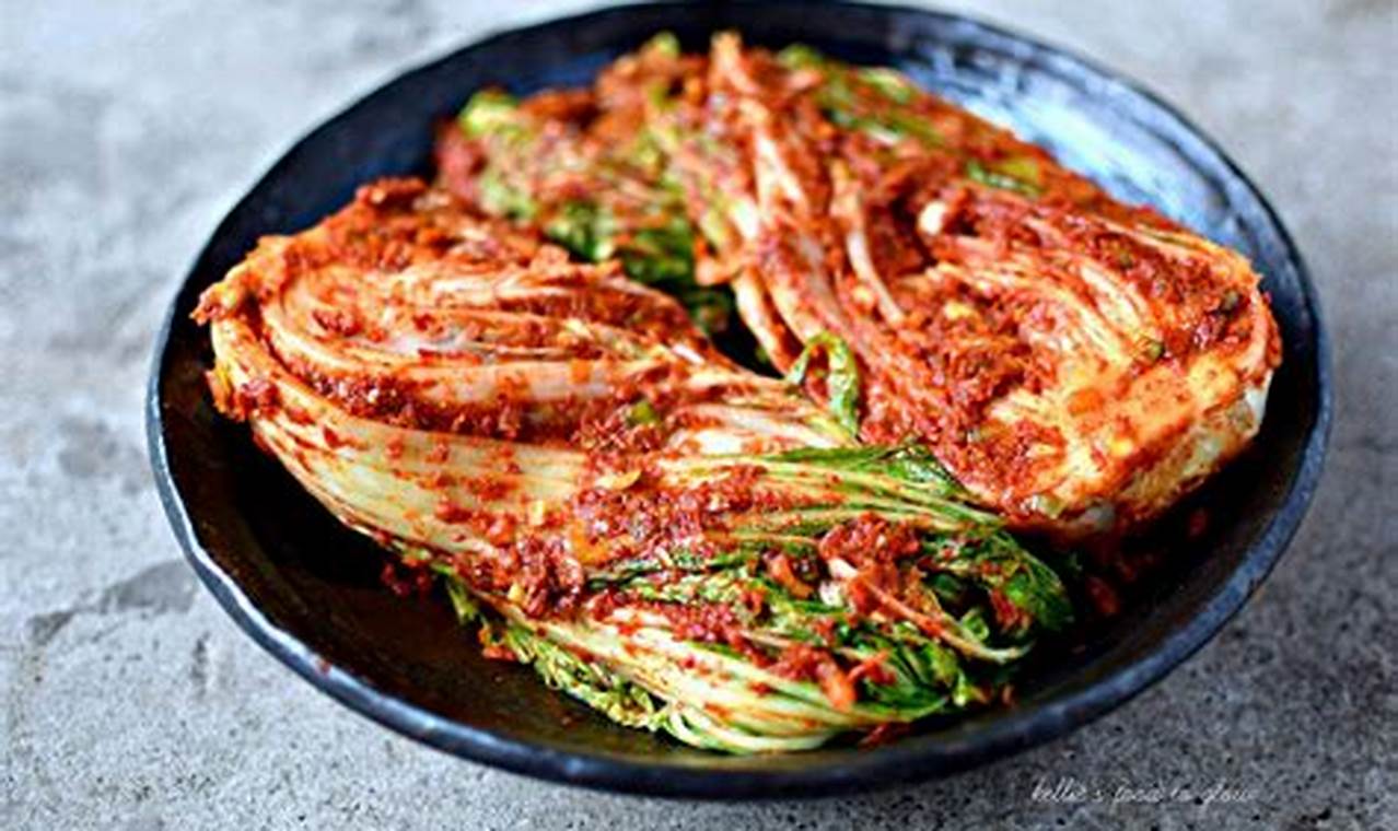 Rahasia Membuat Kimchi yang Lezat dan Menyehatkan