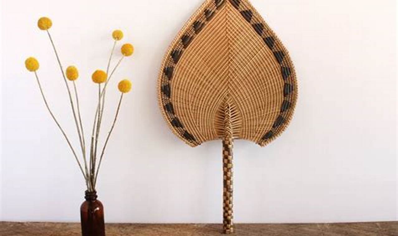 cara membuat kipas dari bahan bambu