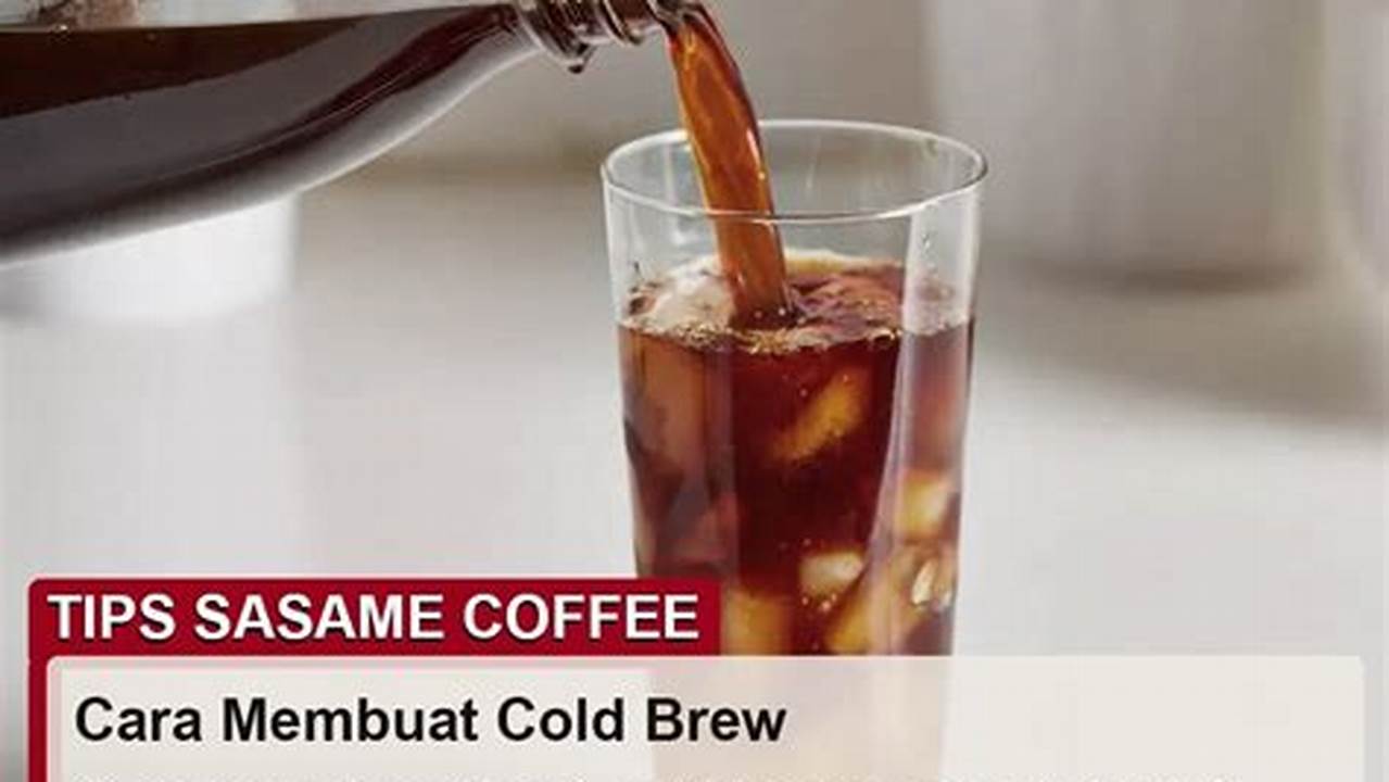 Cara Membuat Kopi Good Day Dingin: Rahasia Nikmat Terungkap!