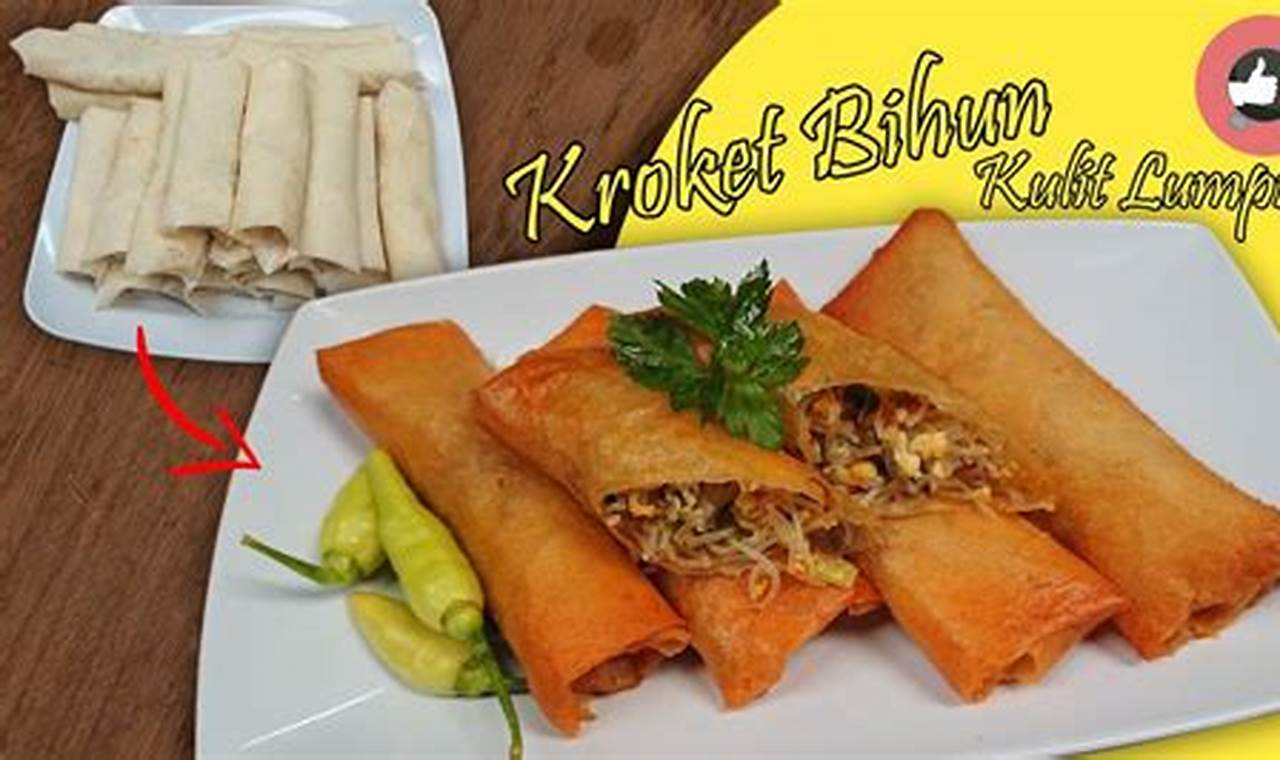 Cara Membuat Kroket dari Kulit Lumpia: Rahasia Resep Lezat dan Renyah Terungkap!