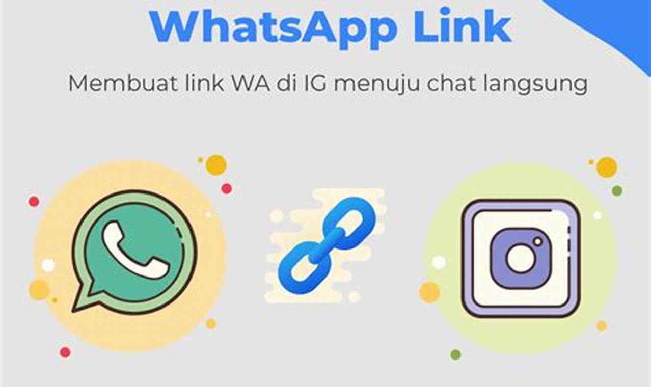 Panduan Lengkap: Cara Membuat Link WhatsApp di Instagram