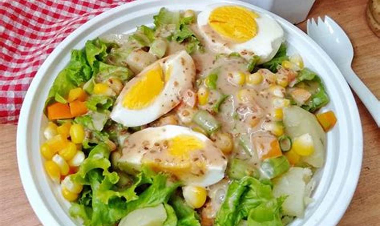 Salad Diet Kilat: Resep Rahasia untuk Turunkan Berat Badan Cepat!