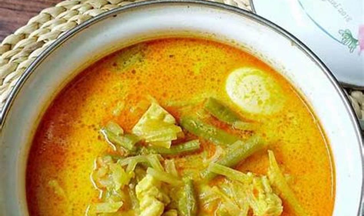 Resep Sayur Labu Santan: Rahasia Kelezatan yang Belum Terungkap