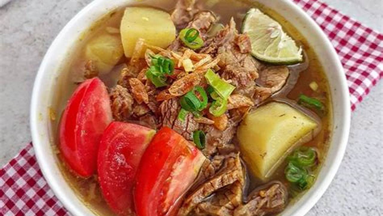 Resep Rahasia Soto Daging Bening Betawi: Rahasia Kuliner yang Terungkap!