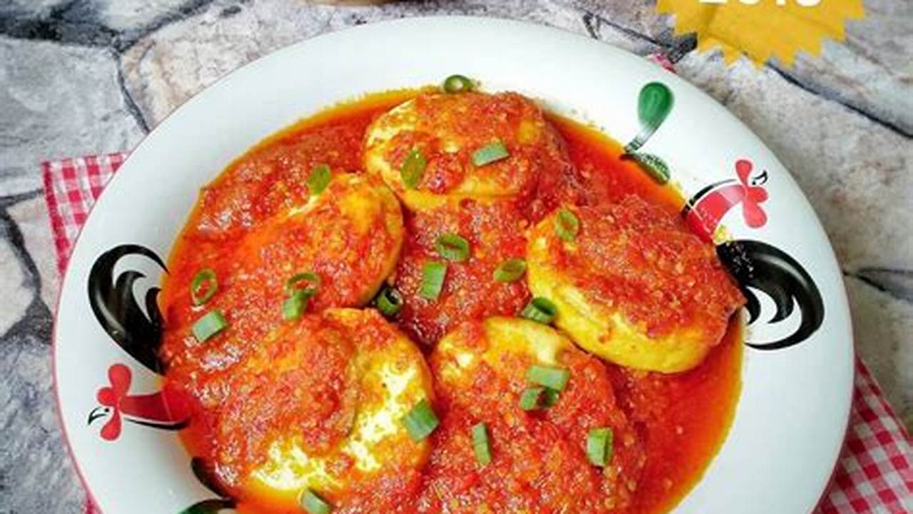 Resep Rahasia Telur Sambal Balado yang Bikin Ketagihan