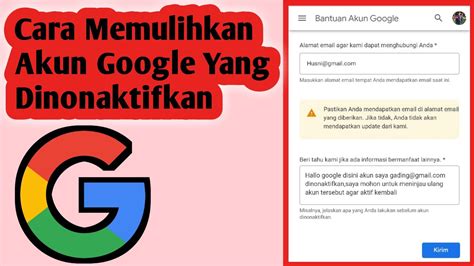 Beritaria.com | Cara Memperbaiki Akun Google