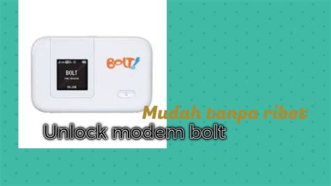 Beritaria.com | Cara Memperbaiki Modem Bolt Device Locked