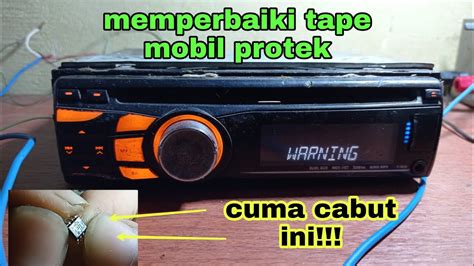 Beritaria.com | Cara Memperbaiki Tape Mobil Konslet