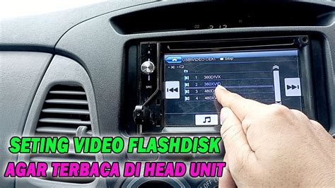 Cara Memutar Video Di Mobil Pakai Flashdisk