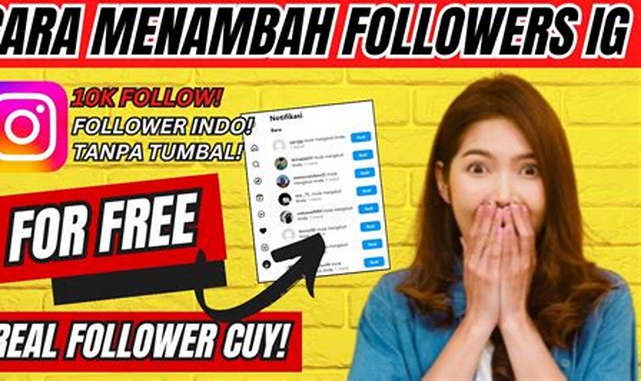 cara menambah followers ig 10k