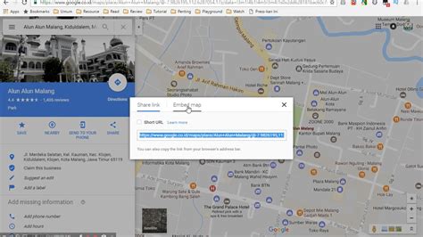 Cara membuat website di google maps 2021