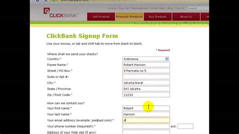 Cara Mendaftar Clickbank Di Tahun 2023