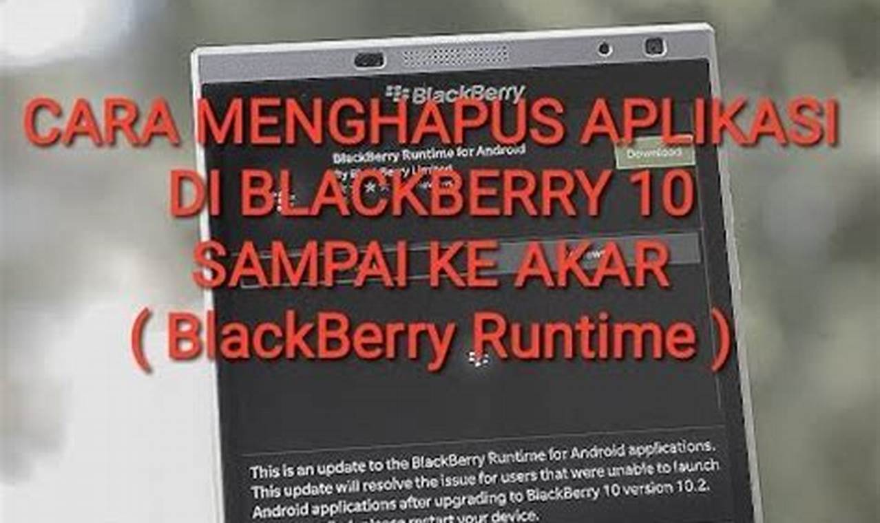 cara mendownload aplikasi di blackberry