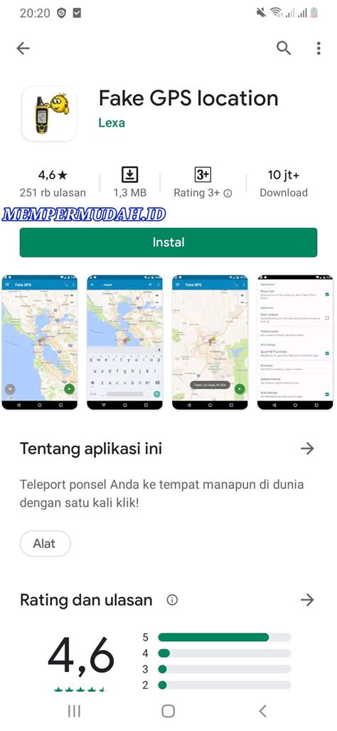 Cara Menggunakan Aplikasi Fake GPS di HP Android Samsung Mempermudah