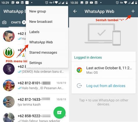 Cara Menggunakan Whatsapp Web Di Hp