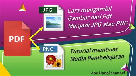 Cara mengambil gambar di file pdf