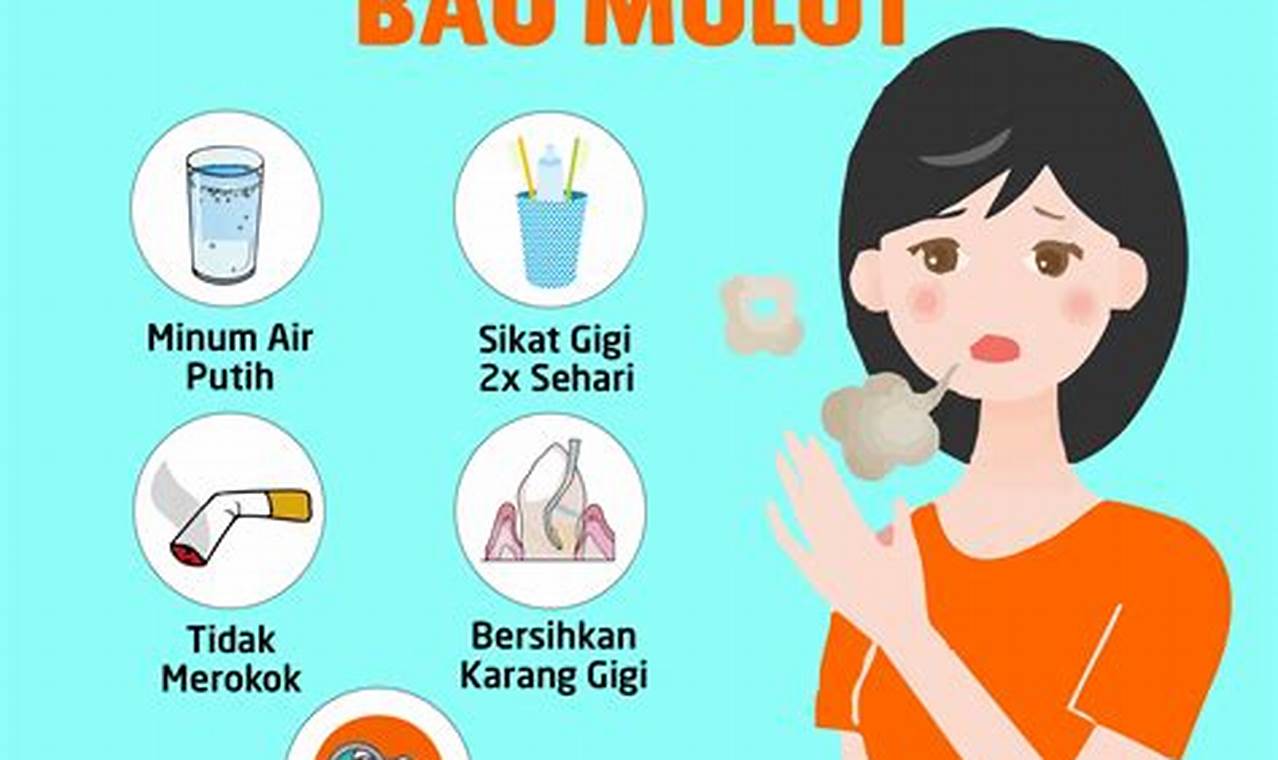 cara mengatasi mulut bau