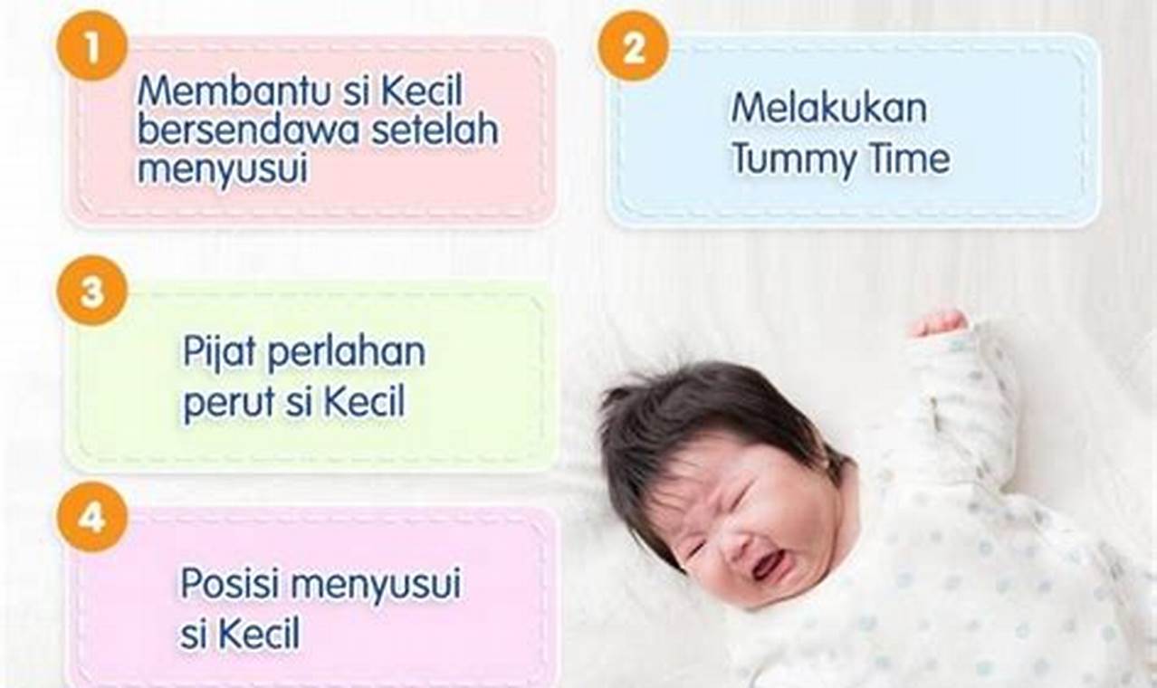 Cara Ampuh Mengatasi Perut Kembung Pada Bayi