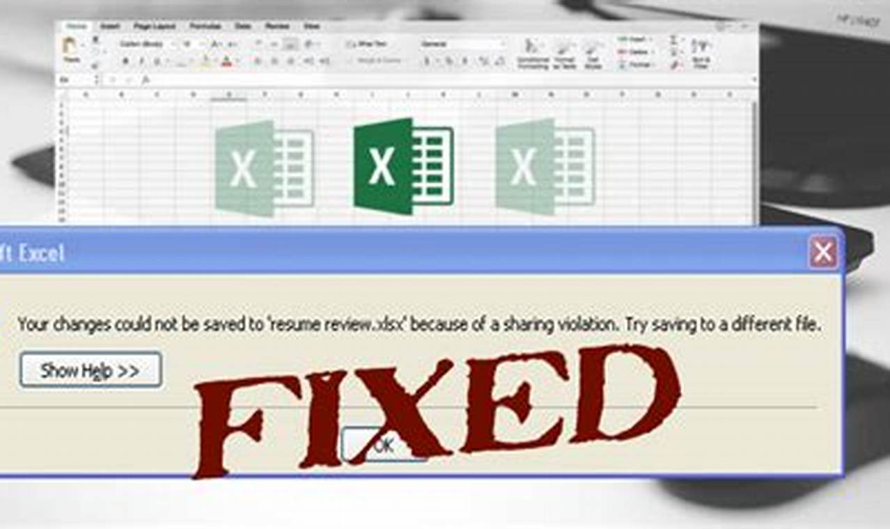 Cara Jitu Atasi Sharing Violation di Excel 2010, Akses File Lancar!