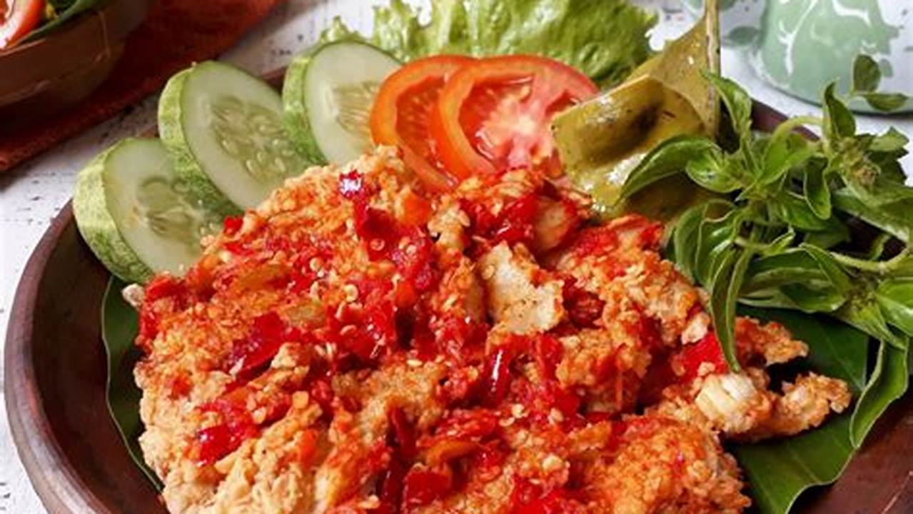 Rahasia Menggeprek Ayam yang Krispi dan Juicy, Wajib Dicoba!