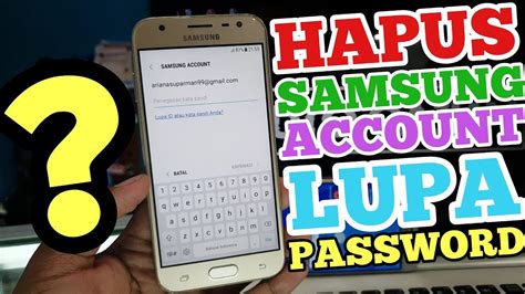 Cara Menghapus Samsung Account dengan Benar Flin Setyadi