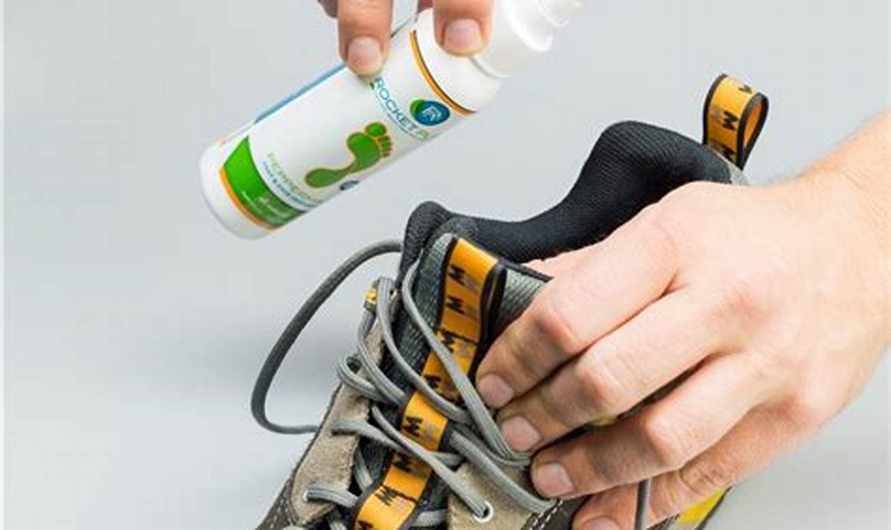 cara menghilangkan bau kaki di sepatu