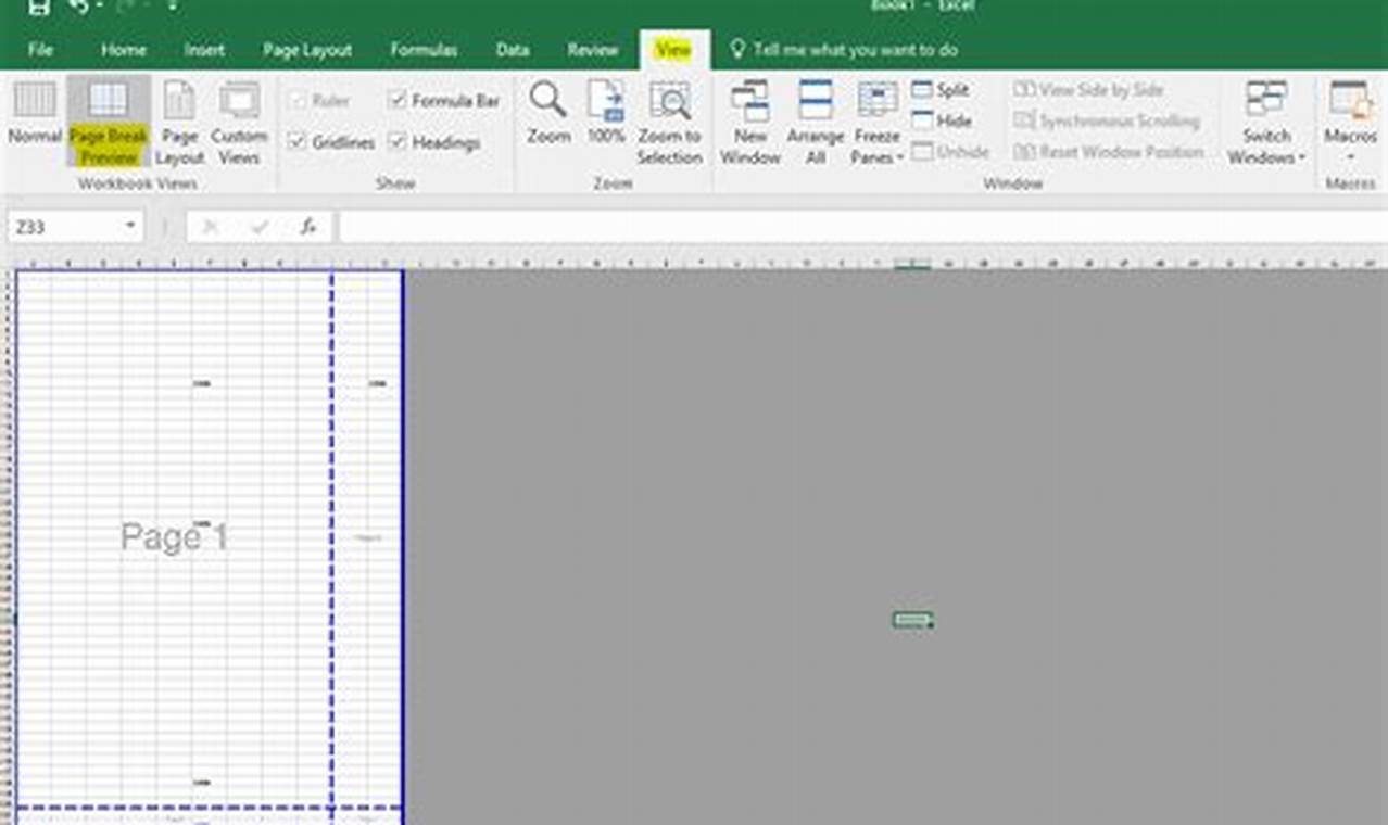 Cara Ampuh Hilangkan Garis Biru di Excel, Spreadsheet Rapi Seketika