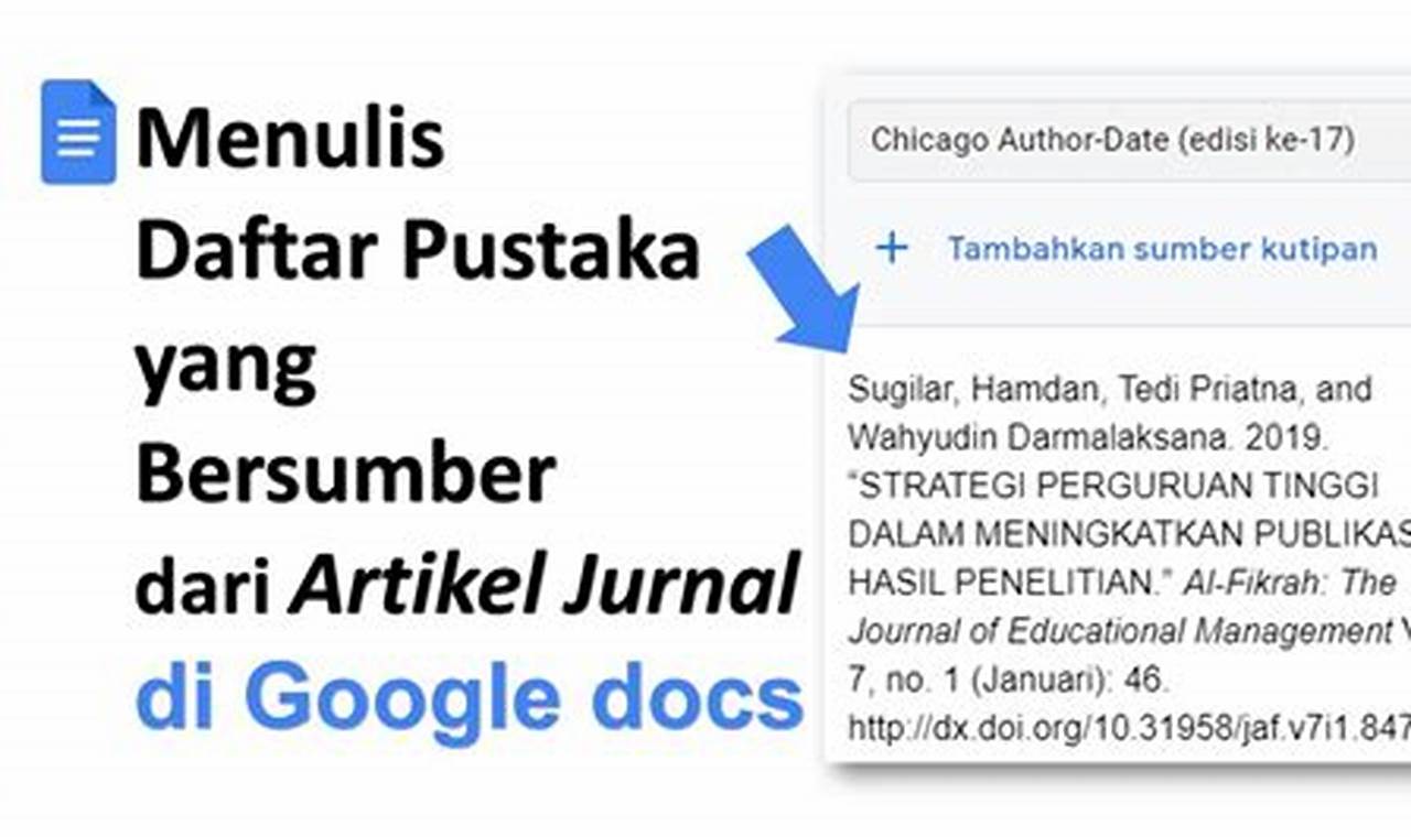 Cara Mudah Menulis Daftar Pustaka dari Google