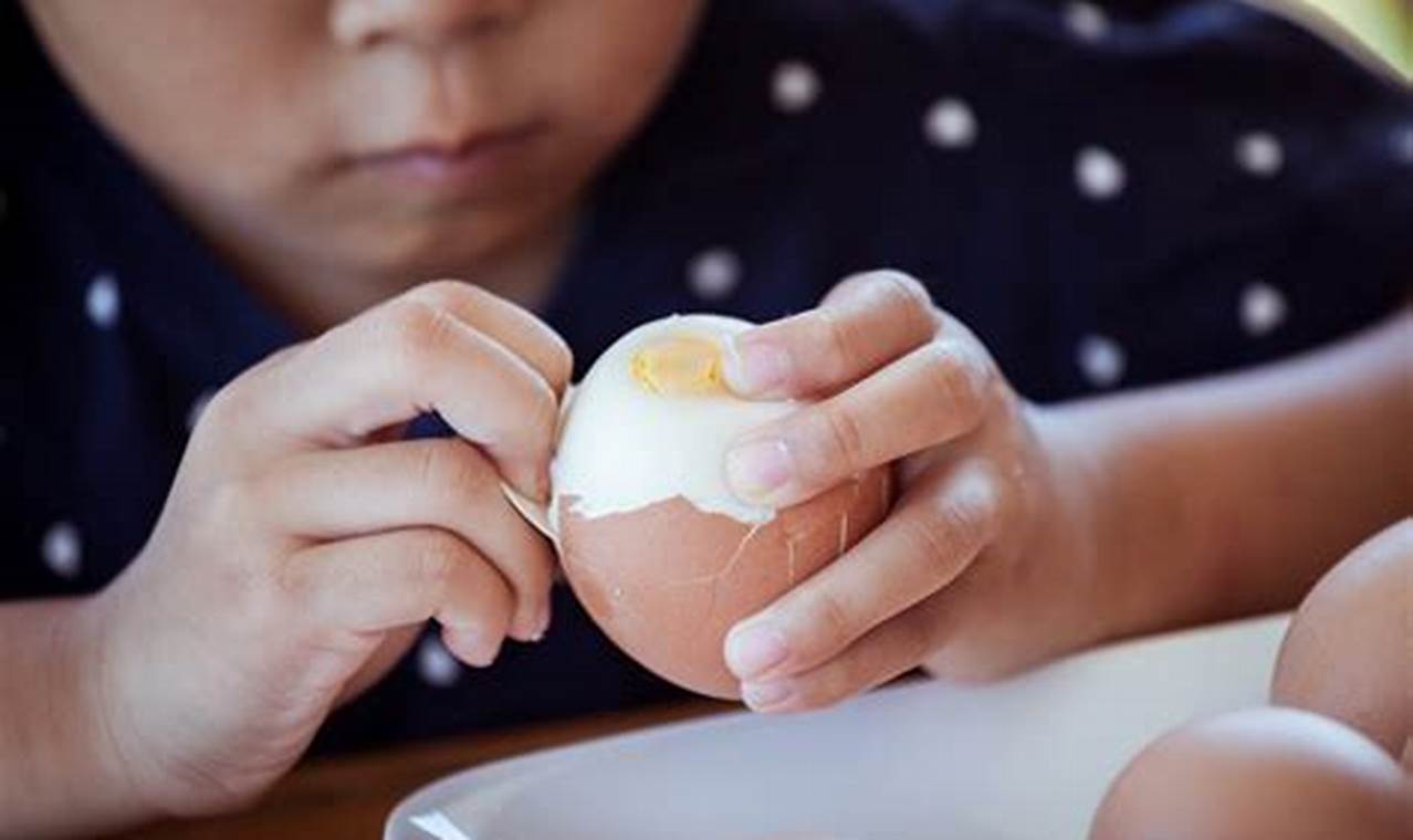 Rahasia Mengupas Telur Rebus dengan Mudah, Dijamin Sukses!