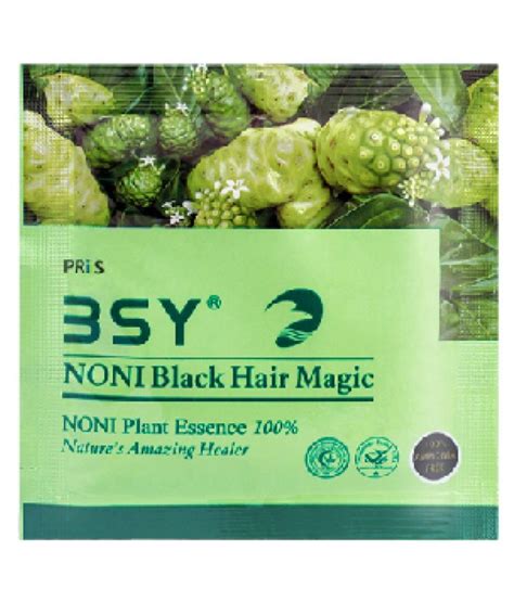 7 Manfaat BSY Noni Black Hair Magic,Cara Pakai,Efek Samping,Testimoni