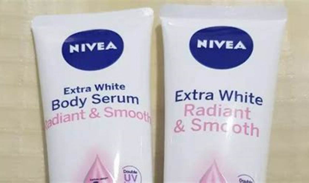 Cara Pakai NIVEA Extra White Radiant & Smooth: Wajah Cerah berseri!