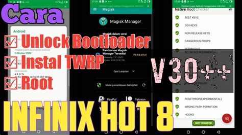 √ Update!! Cara Unlock Bootloader, Pasang TWRP Dan Root Infinix Hot 8